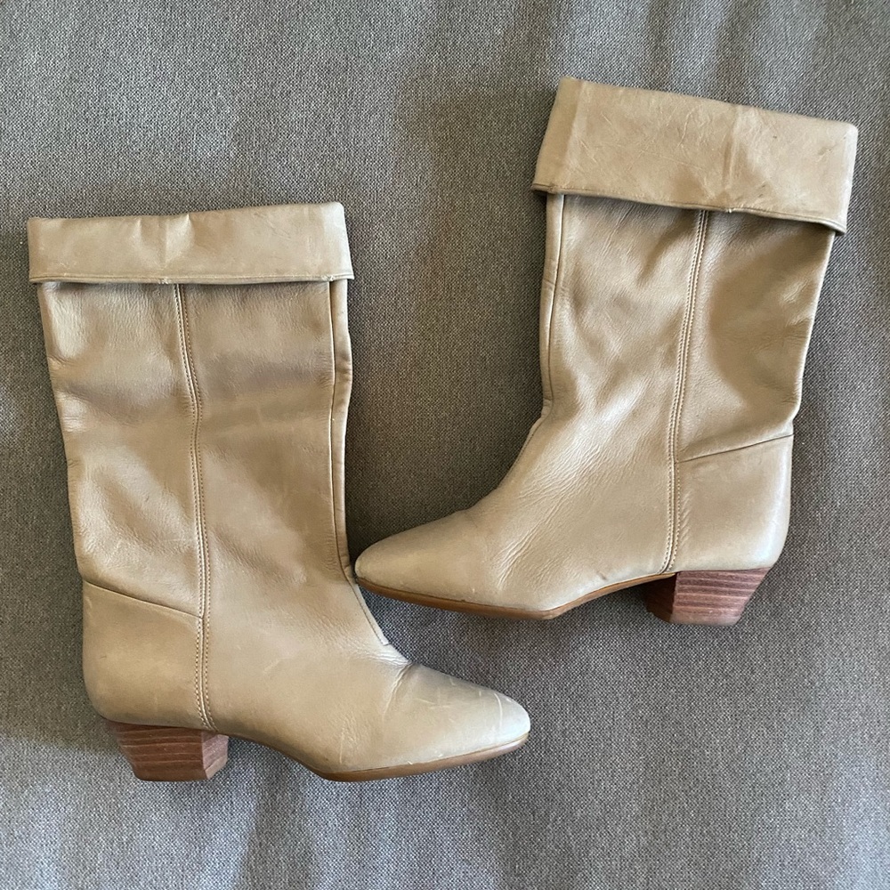 9 West Vintage Leather Boots